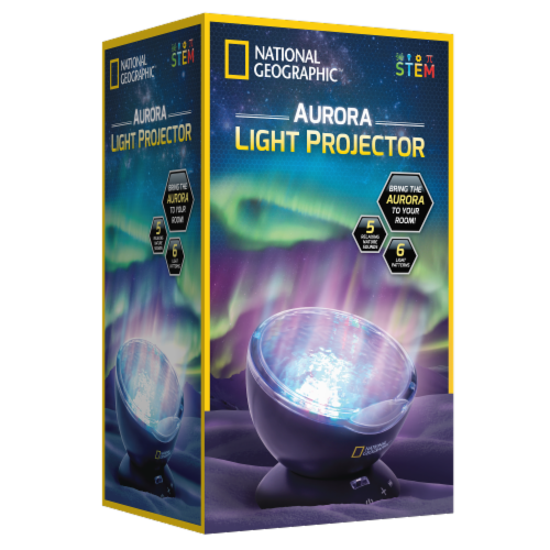 National Geographic Aurora Light Projector Toy Perspective: front