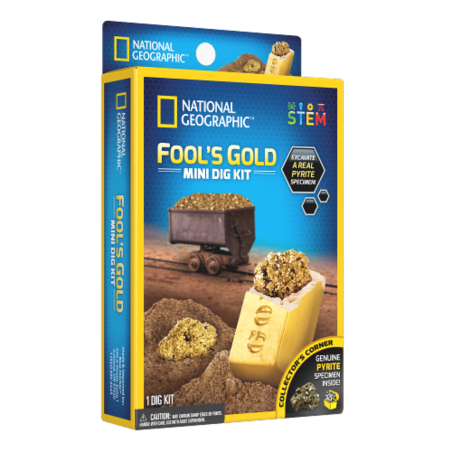 National Geographic Mini Dig Fool's Gold Perspective: front