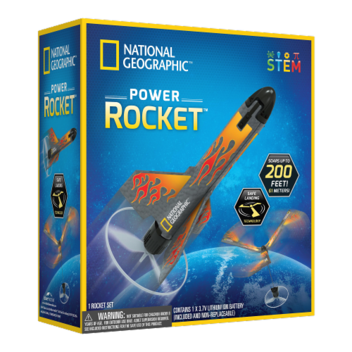 National Geographic™ Power Rocket™ Perspective: front