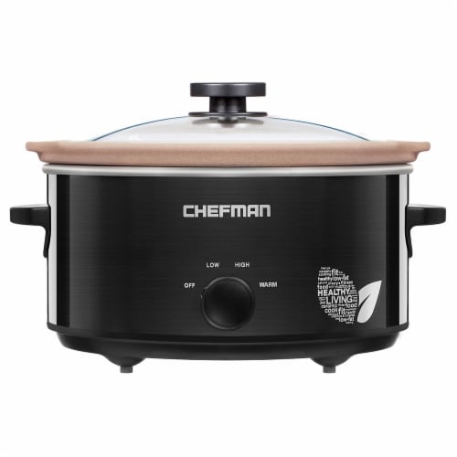 Chefman Long Stainless Steel Electric Warming Plate - Black, 1 ct - Food 4  Less