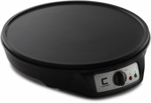 Chefman Crepe Maker - Black Perspective: front