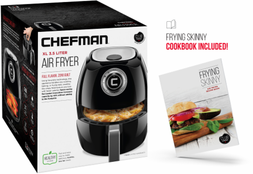 Chefman TurboFry Air Fryer - Black/Silver, 2 L - Fry's Food Stores