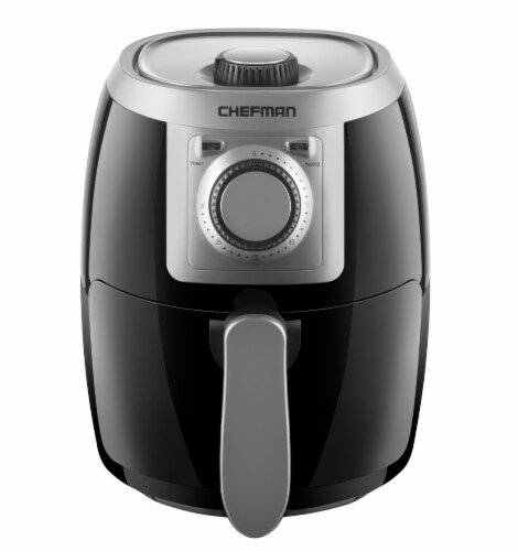 Chefman TurboFry Air Fryer - Black Perspective: front