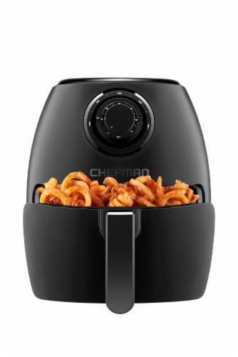 Chefman TurboFry Air Fryer - Black/Silver, 2 L - Fry's Food Stores