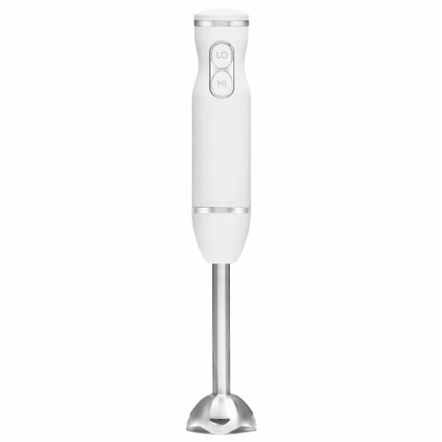 Chefman Immersion Stick 300 Watt Hand Blender - Ivory/Silver Perspective: front