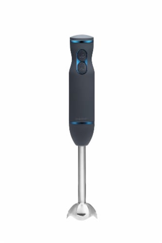 Chefman Immersion Stick Hand Blender - Midnight/Silver Perspective: front