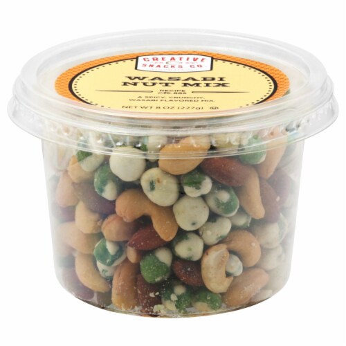 Creative Snacks Co. Wasabi Nut Mix Perspective: front