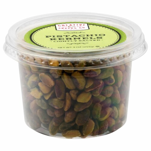 Creative Snacks Co. Roasted Salted Pistachio Kernels Perspective: front