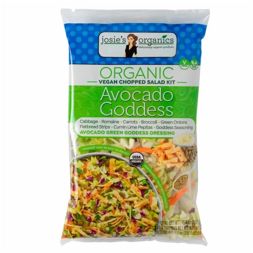 Josie's Organics Avocado Goddess Vegan Chopped Salad Kit Perspective: front