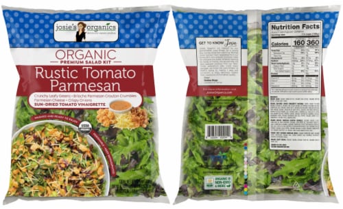 Josie's Organics Rustic Tomato Parmesan Salad Kit Perspective: front