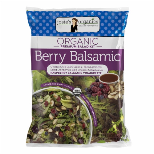 Josie's Organics Berry Balsamic Salad Kit Perspective: front