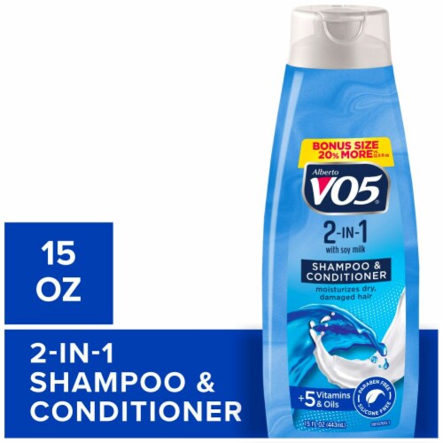 VO5® 2-In-1 Moisturizig Shampoo + Conditioner Perspective: front