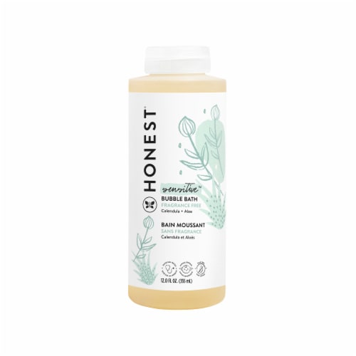 Honest® Fragrance-Free Bubble Bath Perspective: front