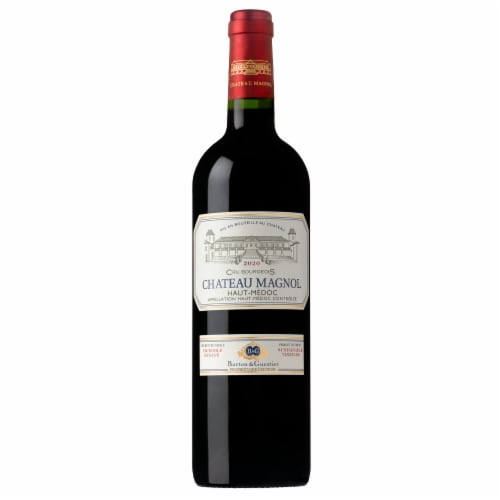 Chateau Magnol Bordeaux France Red Wine Perspective: front