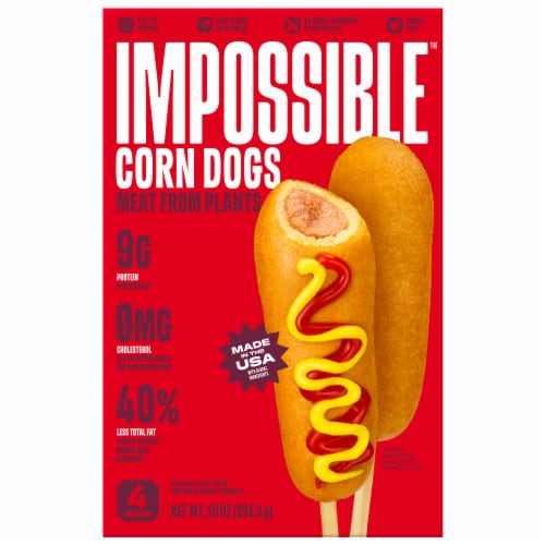 Impossible™ Corn Dogs Meat From Plants Perspective: front