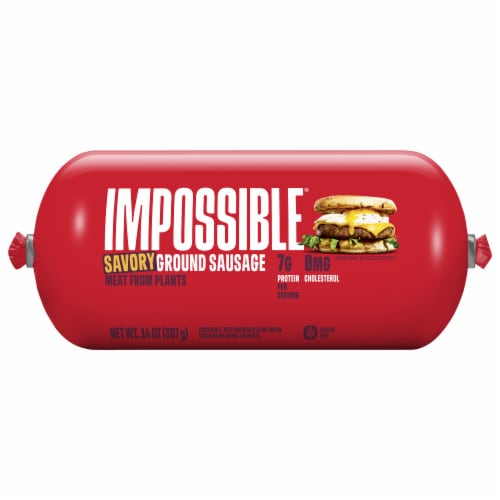 Impossible™ Plant-Based Savory Sausage Perspective: front