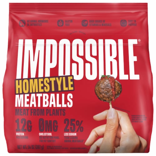 Impossible™ Plant-Based Frozen Homestyle Meatballs