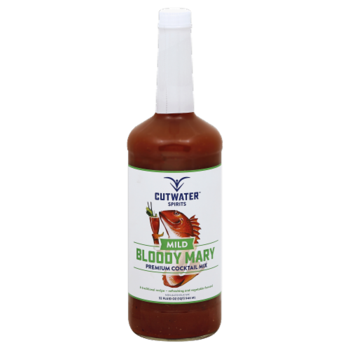 Cutwater Spirits Mild Bloody Mary Premium Cocktail Mix Perspective: front