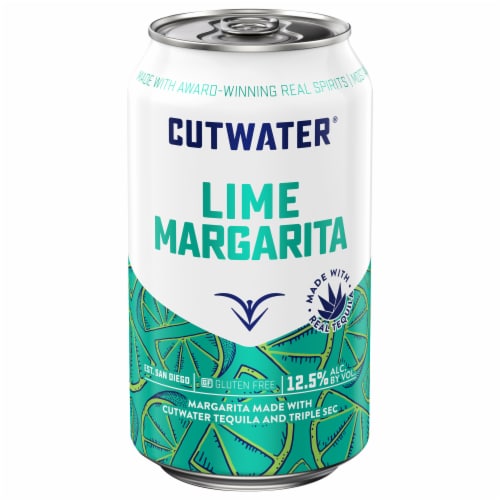 Cutwater® Lime Tequila Margarita Perspective: front