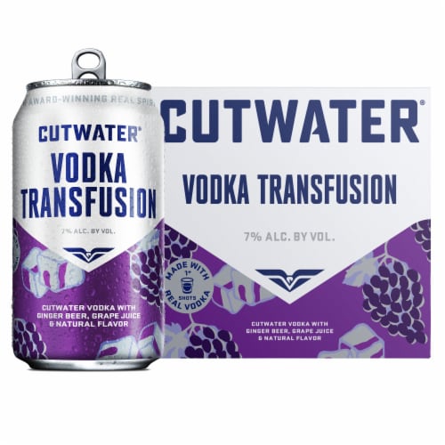 Cutwater Vodka Transfusion Perspective: front