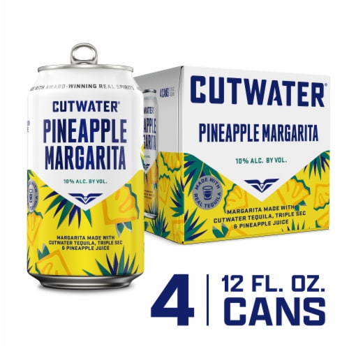 cutwater-pineapple-margarita-4-cans-12-fl-oz-kroger