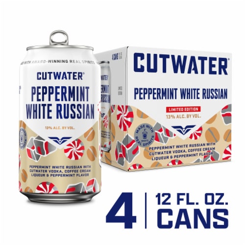 Cutwater Peppermint White Russian Perspective: front