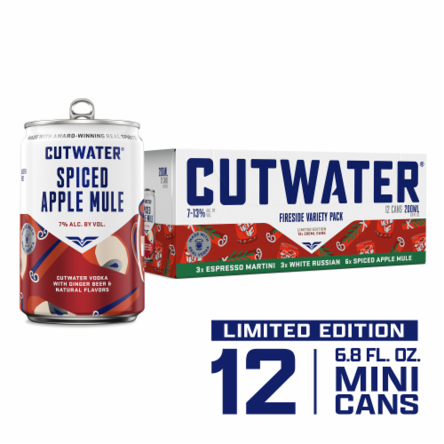 Cutwater Fireside Variety Pack Perspective: front