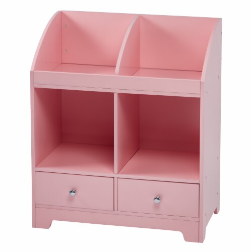 Fantasy Fields - Little Princess Cindy Toy Cubby Storage - Pink TD-12230P Perspective: front