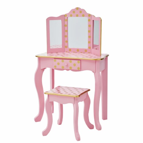 pink vanity decor black girl