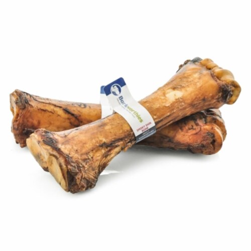 Barkworthies BARK-SMKSHIN Smoky Shin Bone Bulk Bag SW Perspective: front