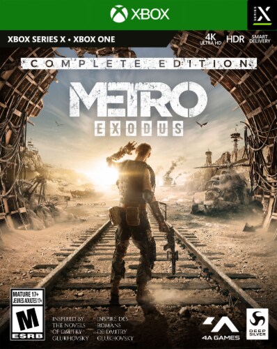 XBox One Metro Exodus Complete Edition Video Game Perspective: front