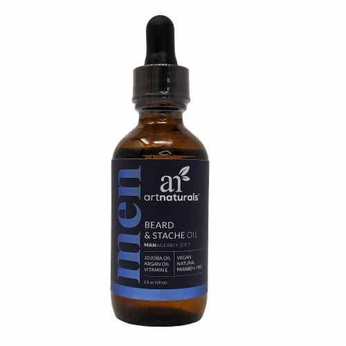 ArtNaturals Beard & Stache Oil Perspective: front