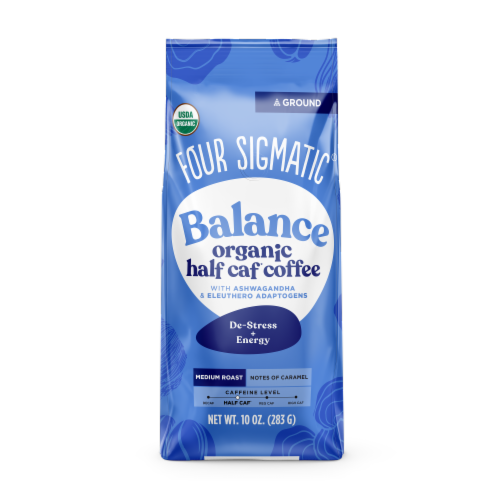 Four Sigmatic Adaptogen Ground Coffee Perspective: front