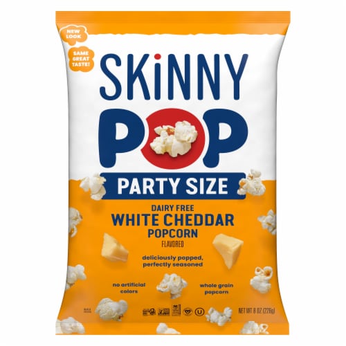 SkinnyPop® White Cheddar Popcorn Perspective: front