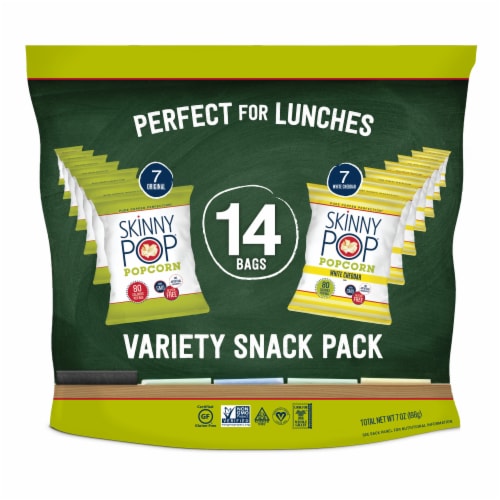 SkinnyPop® Original and White Cheddar Popcorn Multipack