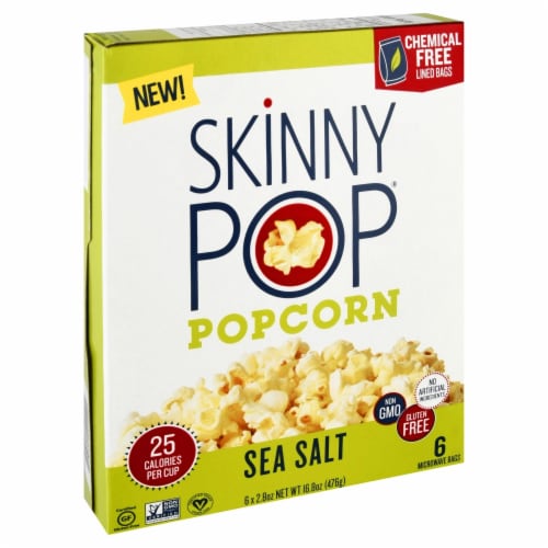 Skinny Pop® Sea Salt Popcorn Perspective: front