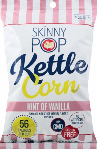 SkinnyPop Hint of Vanilla Kettle Corn Perspective: front