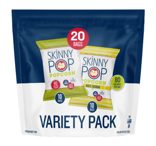 SkinnyPop® Popcorn Variety Pack Perspective: front
