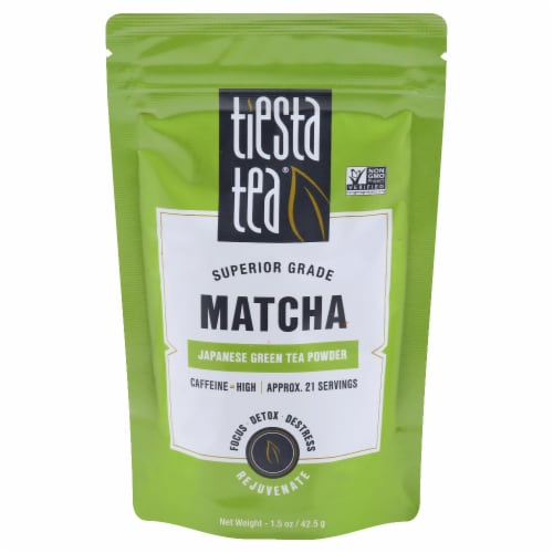 Tiesta Tea® Superior Matcha Green Tea Perspective: front