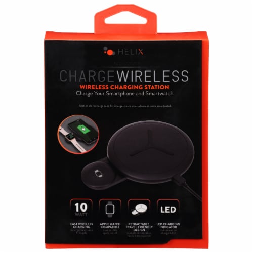 Emerge Technologies 2-in-1 Wireless Charging Station Perspective: front