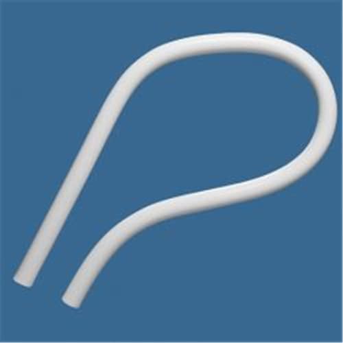 Saftron P-329-W Ring and Pretzel Rail Core Mount- White Perspective: front