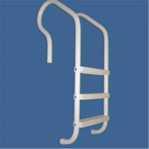 Saftron P-421-LP3-T in. Elite in. Ladder In Ground 3 Step- Taupe Perspective: front