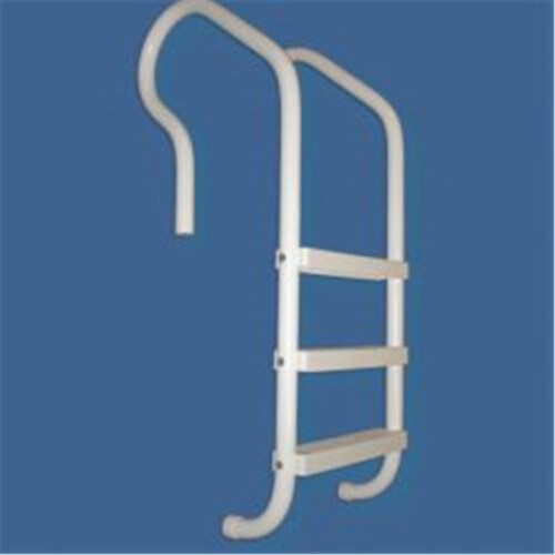 Saftron P-421-LP5-T in. Elite in. Ladder In Ground 5 Step- Taupe Perspective: front