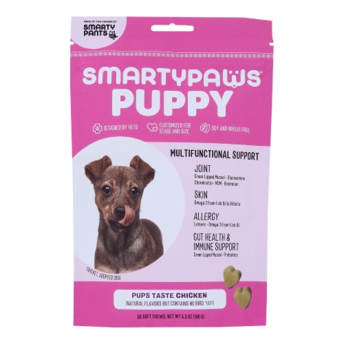 Smartypaws - Puppy Frmla Chicken - 1 Each - 60 CT Perspective: front