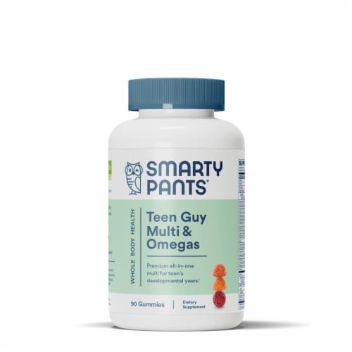 SmartyPants Teen Guy Complete Multivitamin Gummies Perspective: front