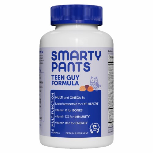 SmartyPants® Teen Guy Complete Multivitamin Gummies Perspective: front
