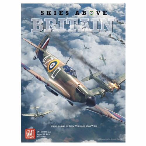 GMT Games GMT2207 Skies Above Britain Board Game Perspective: front