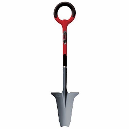 Radius Carbon Steel blade Poly Handle 10.5 in. W x 44.5 in. L Shovel - Total Qty: 1 Perspective: front