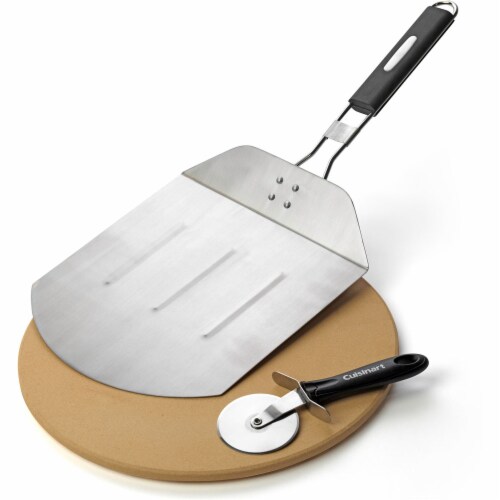 Cuisinart Grilled Pizza Set Perspective: front