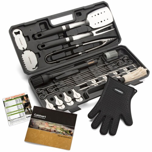 Cuisinart Backyard BBQ Tool Set Perspective: front
